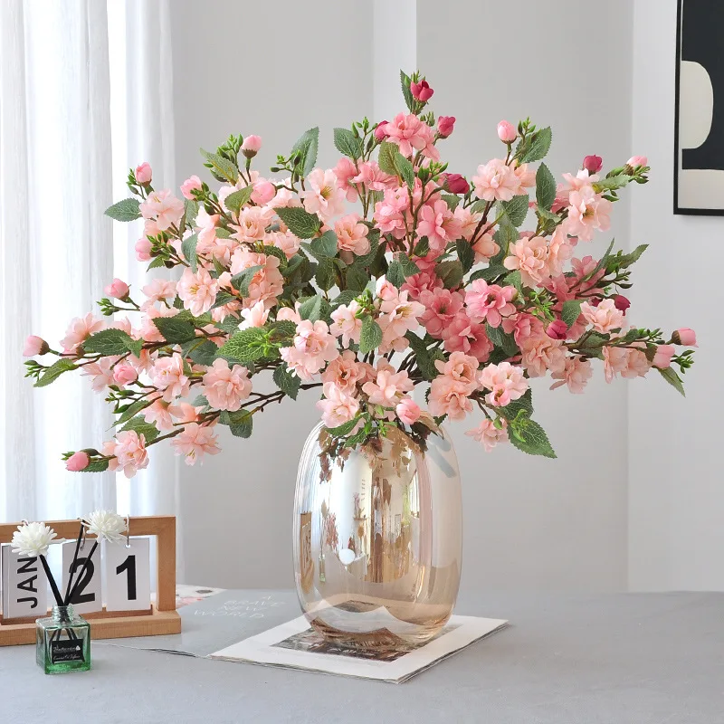 Sustainable Living Guide - 47CM Artificial Camellia Flower Living Room