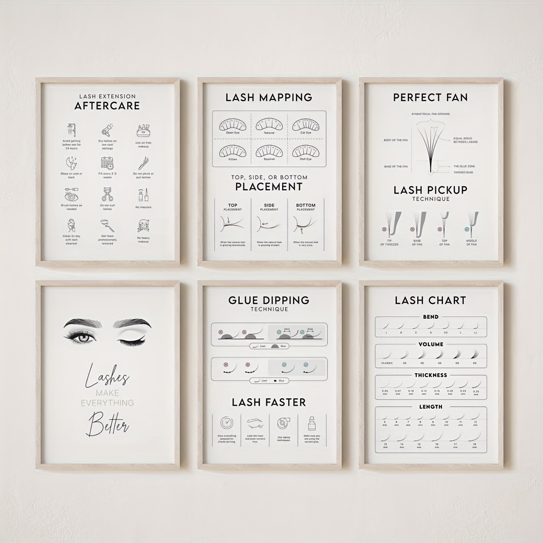 6pcs/set of Eyelash Extension  - Sustainable Living Guide ulasan dan harga