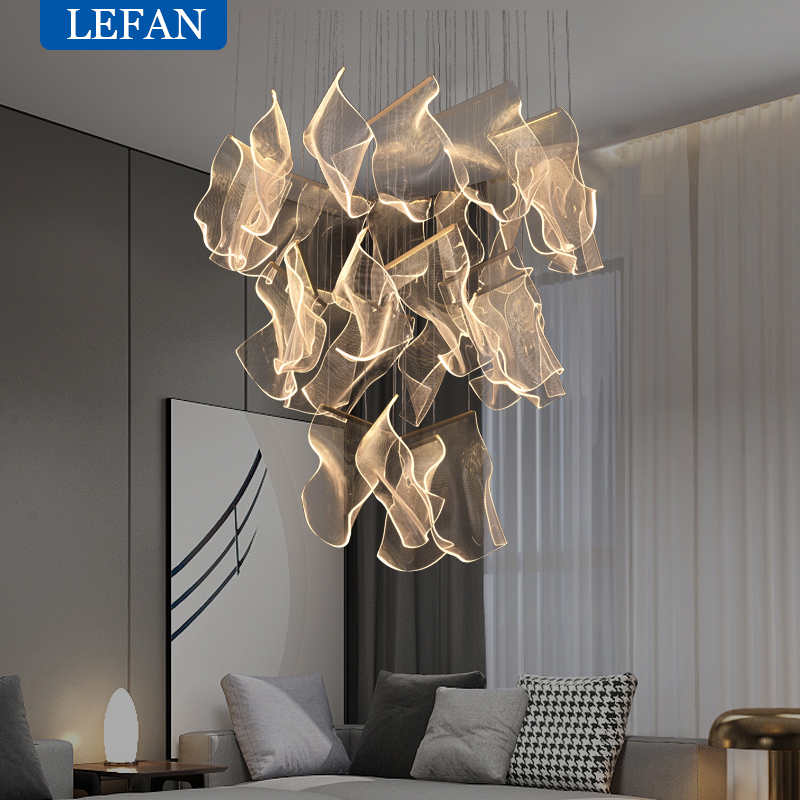 Light Guide LED Modern Chandel - Sustainable Living Guide ulasan dan harga